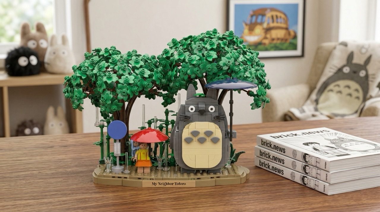 My Neighbor Totoro LEGO® Ideas Project Reaches 10,000 Supporters in Studio Ghibli Tribute