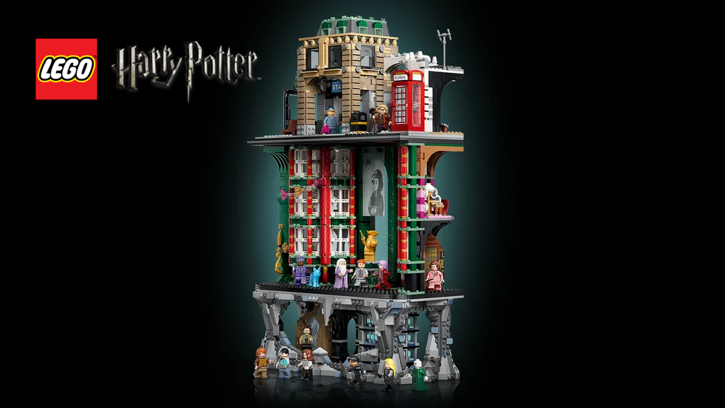 25 anos de Harry Potter™: o LEGO® Ministério da Magia™ chega com 14 minifiguras