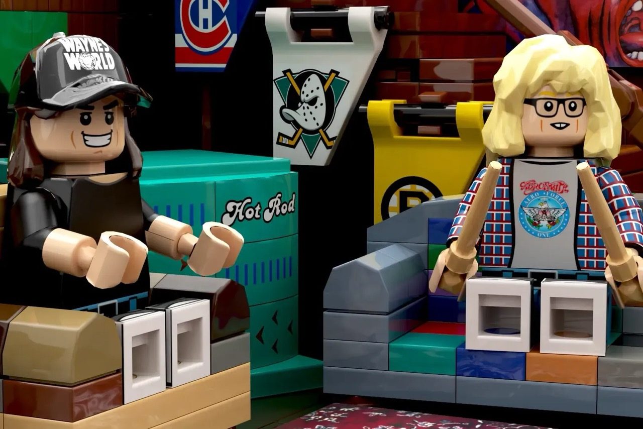 LEGO® Ideas Wayne's World Basement Studio Set Brings '90s Nostalgia to Life ,  ee76 4e1f b784 5b8393642951