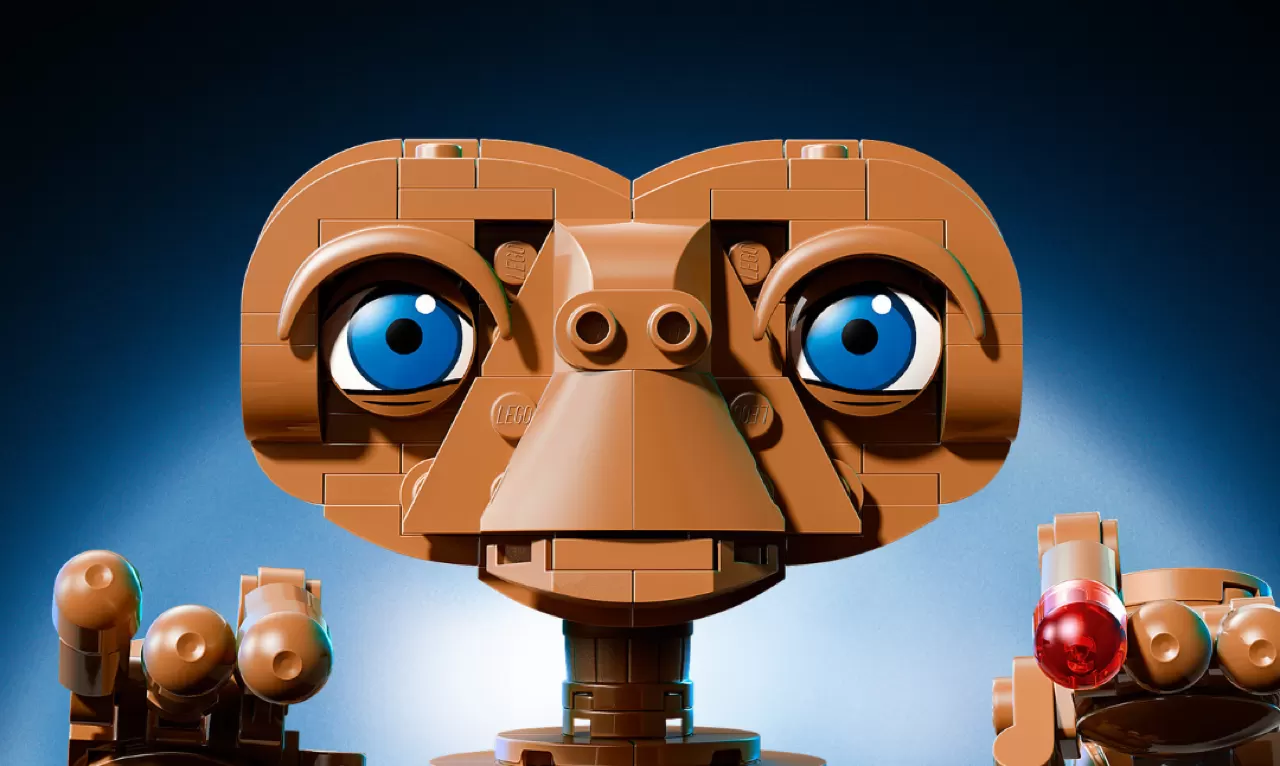 LEGO® 21370 E.T. the Extra-Terrestrial: o extraterrestre com coração que se ilumina