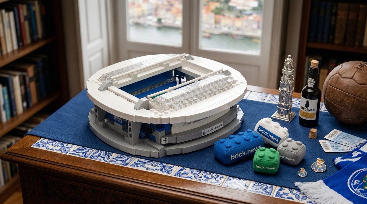Estádio do Dragão em LEGO®: adepto do FC Porto recria a casa dos azuis e brancos
