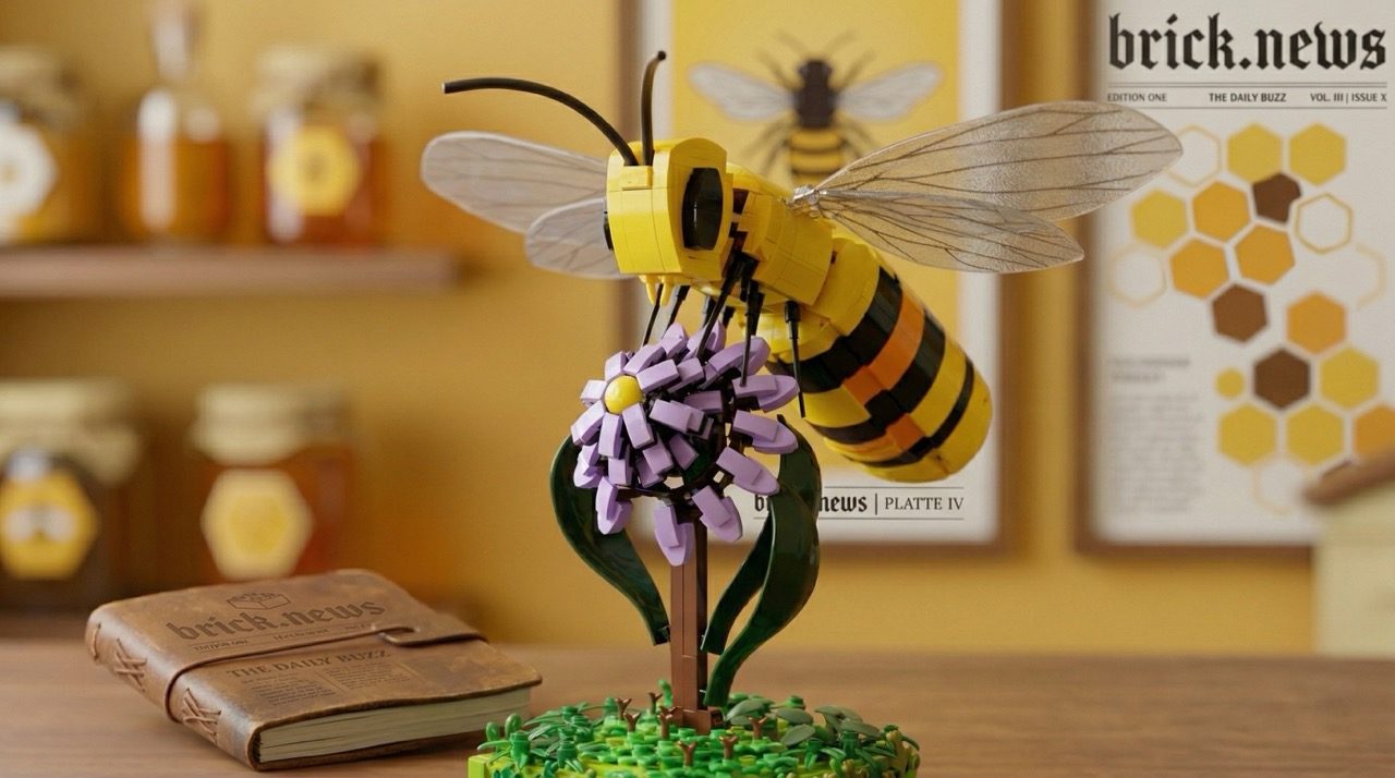LEGO® Ideas Amazing Bee Project Buzzes with 3k Supporters