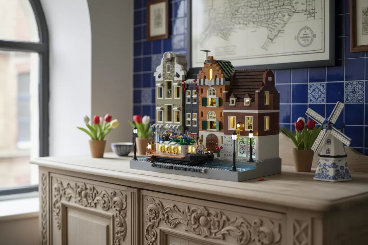 LEGO® Amsterdam Canal Houses: as casas dos canais holandeses em revisão