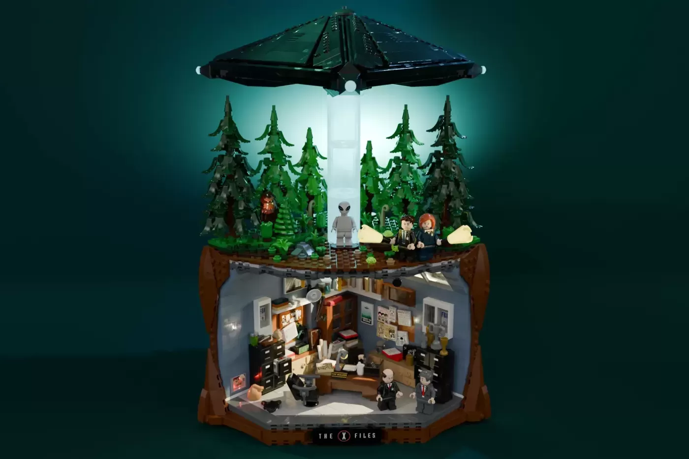 LEGO® Ideas 21369 The X-Files - a verdade está mesmo aí fora, agora em tijolos — 4d4d aa2c 04afcb936823
