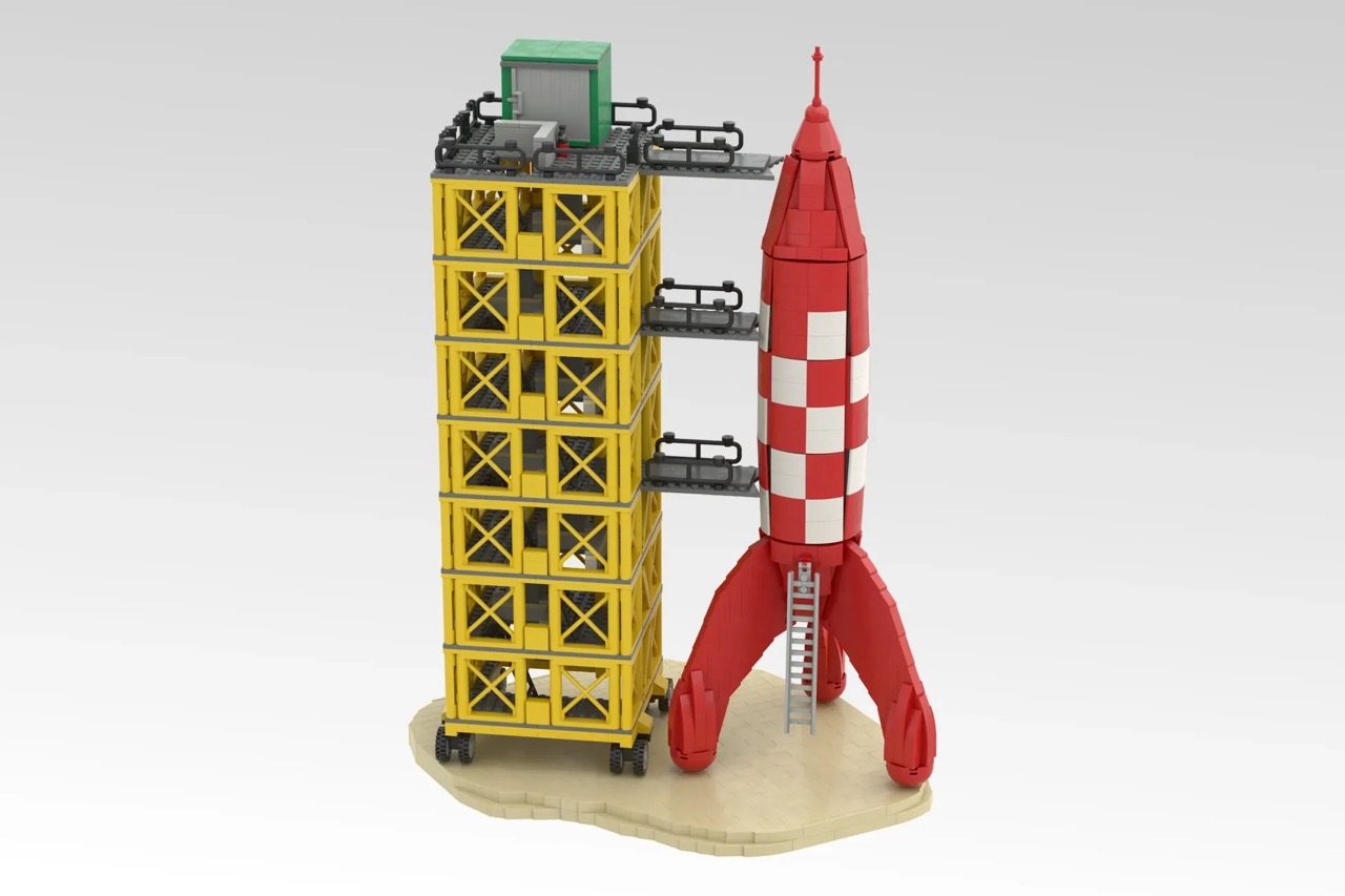 LEGO® Tintin Moon Rocket Launches April 2026 with Exclusive Minifigures