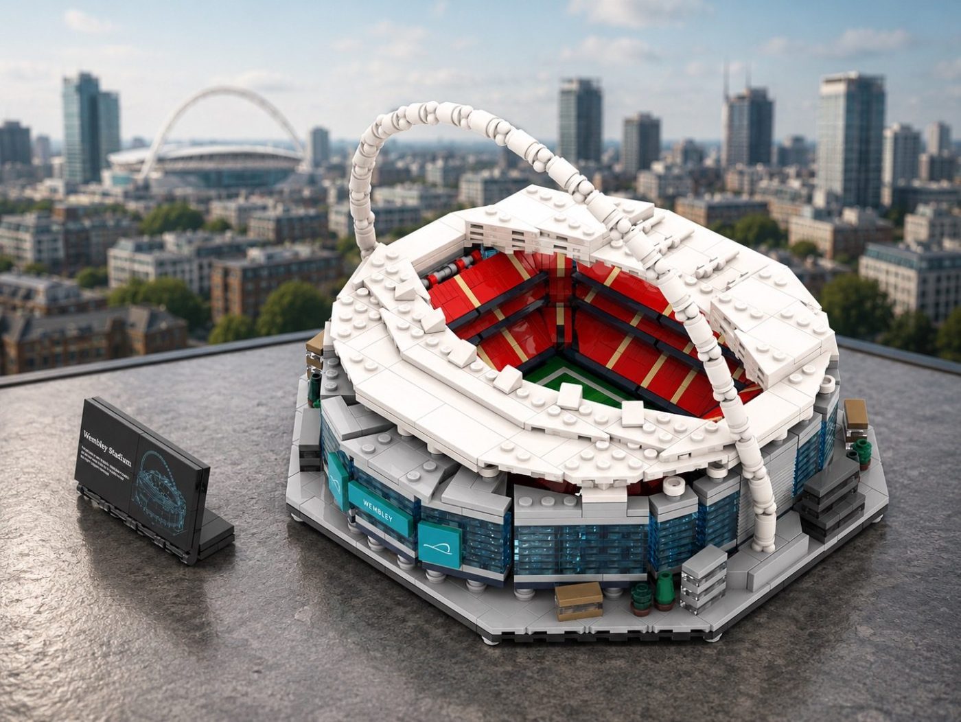 Projeto LEGO® Ideas do Estádio de Wembley Recria Aquele Arco Icónico
