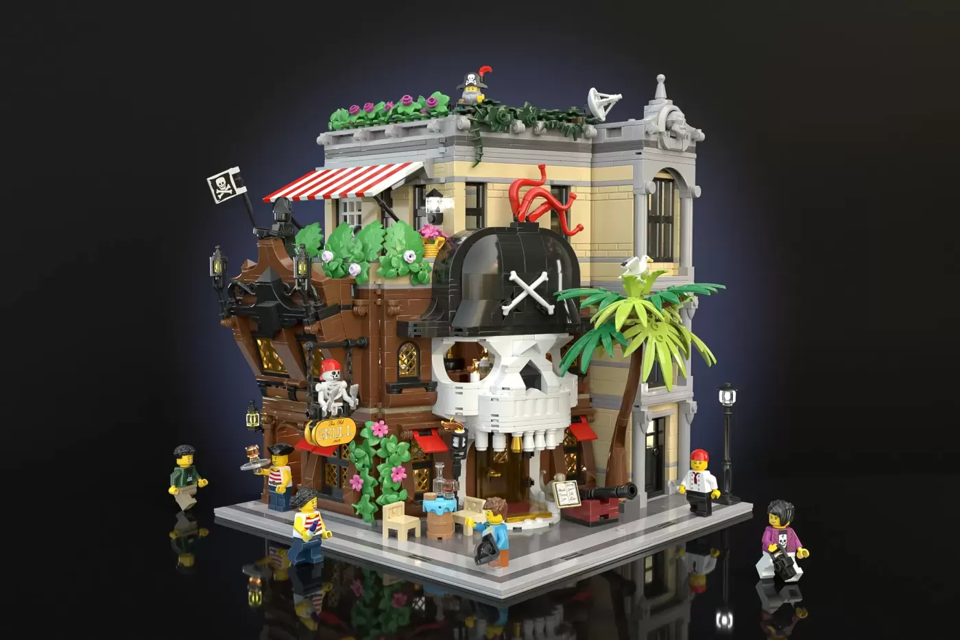 Ahoy Matey! LEGO® Ideas Pirate Restaurant Hits 10,000 Supporters