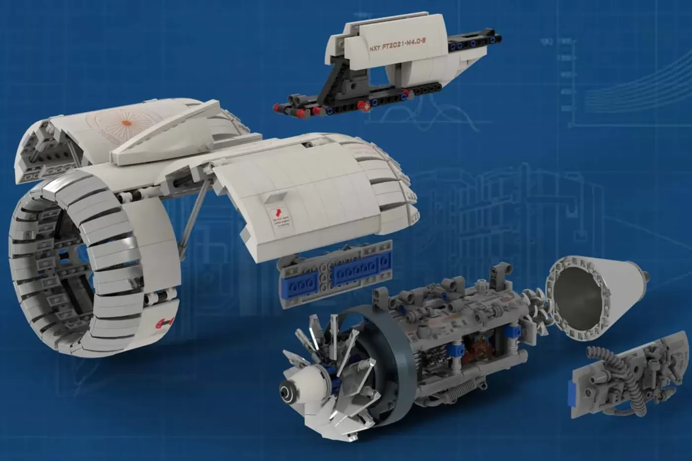 Aircraft Engine Workshop Reaches 10K on LEGO® Ideas with Working Turbofan at Minifigure Scale , aircraft engine workshop r…