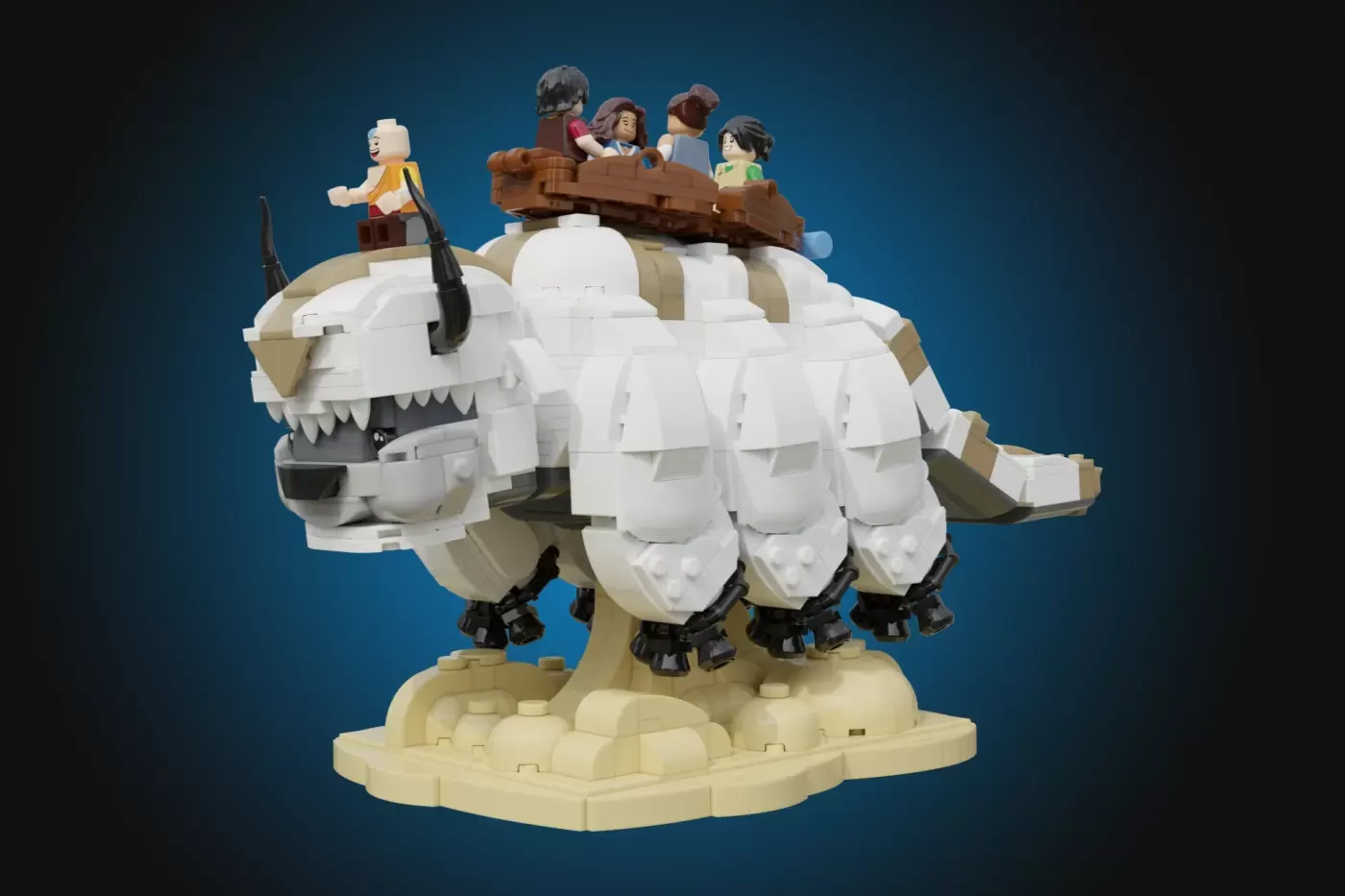 Appa em LEGO® Ideas - o bisonte-do-céu de Avatar levanta voo com 1200 peças