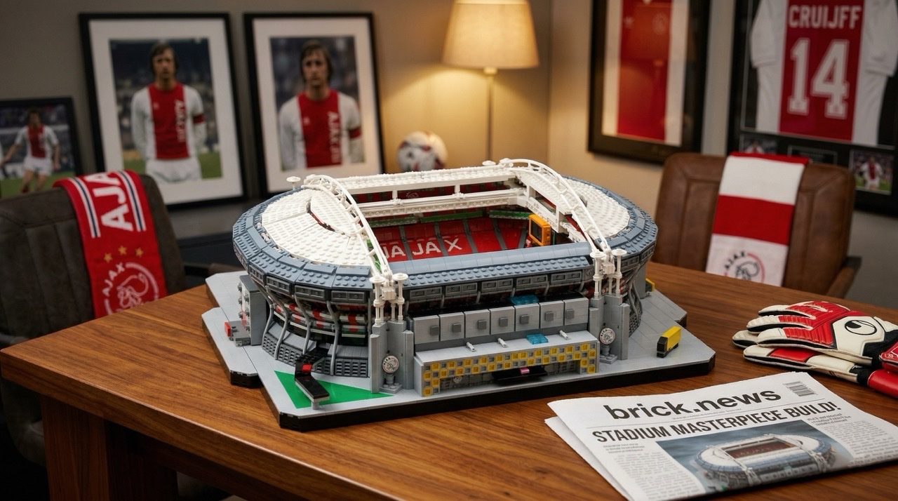 Johan Cruijff ArenA: projeto LEGO® Ideas chega aos 10 000 apoiantes