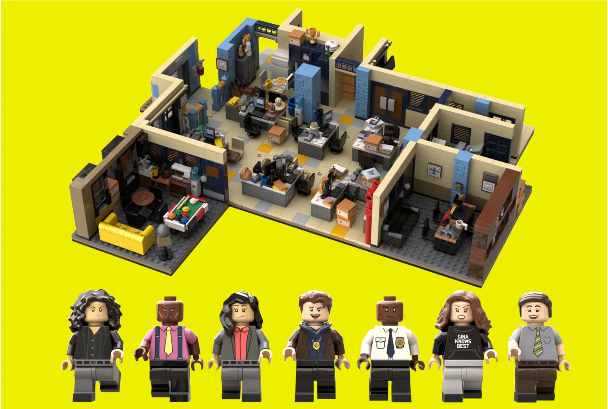 Brooklyn Nine-Nine em LEGO® Ideas - a esquadra volta à análise pela quinta vez