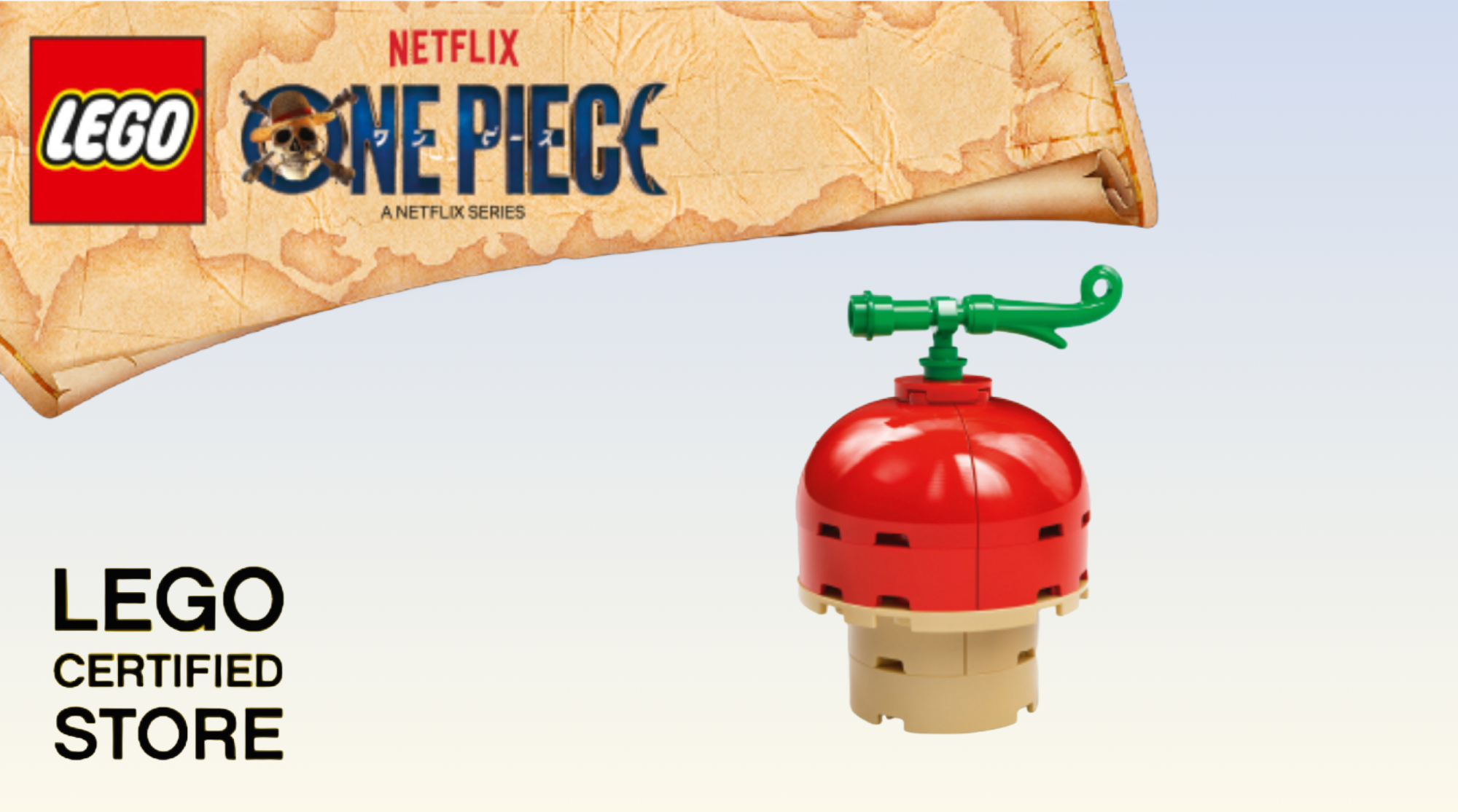 LEGO® One Piece: constrói a Fruta Hito Hito e leva-a para casa a 28 e 29 de agosto