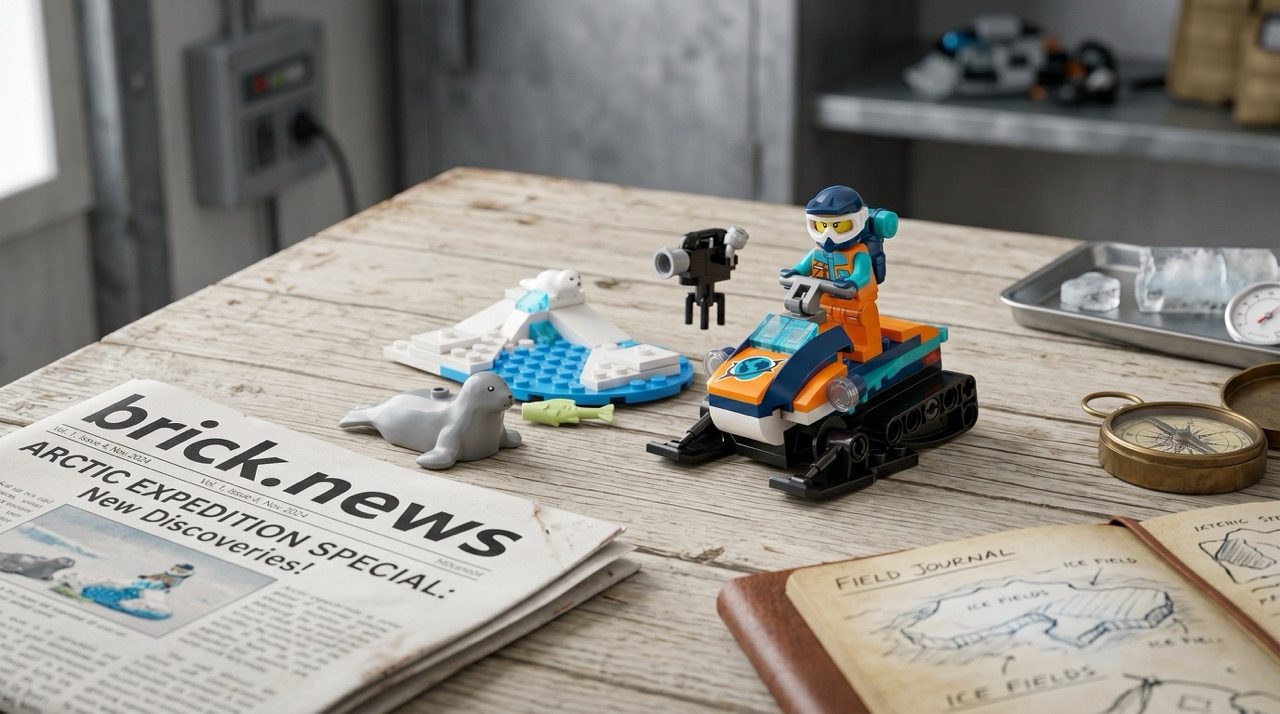 Review: Arctic Explorer Snowmobile LEGO® City™ (60376)