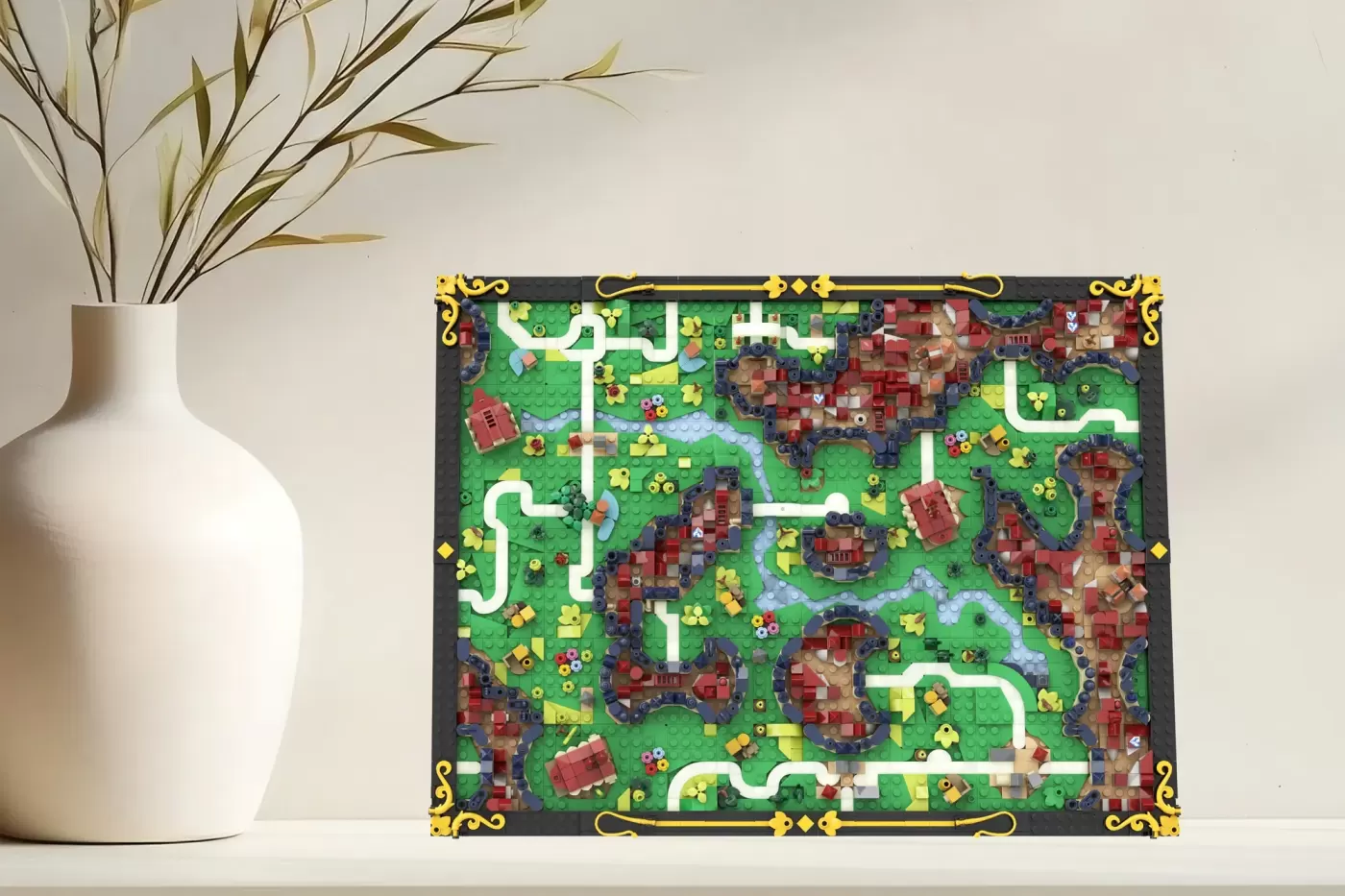 Carcassonne LEGO® Ideas - Medieval Tile Game Meets Brick-Built Brilliance