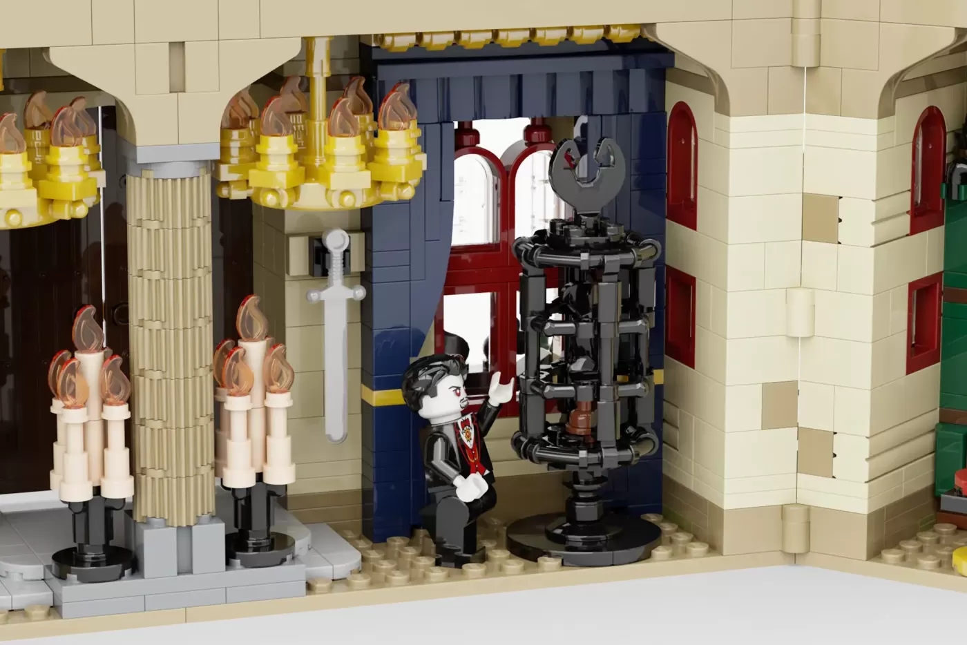 Castle Dracula - A Gothic LEGO® Masterpiece Earns 10,000 Supporters (10000) — castle dracula gothic legor masterpiece earn…