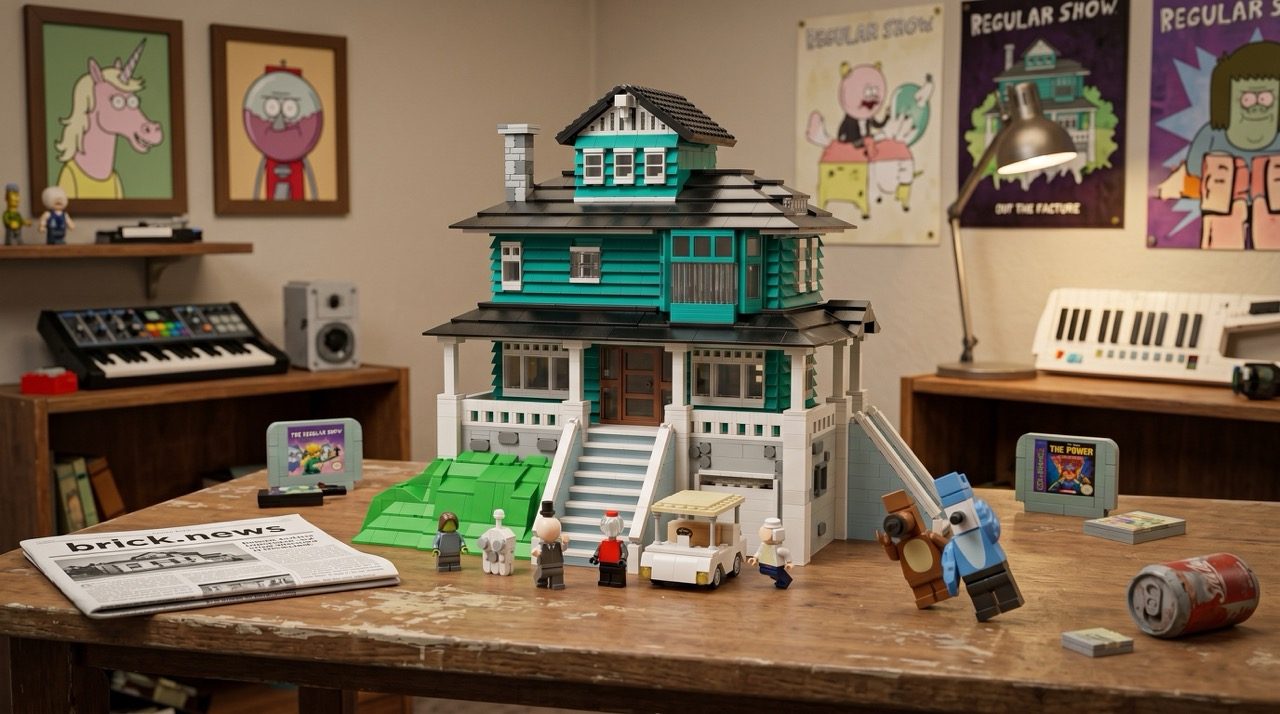 Regular Show Ganha Versão LEGO® Ideas - A Park House Chega aos 10.000 Apoiantes