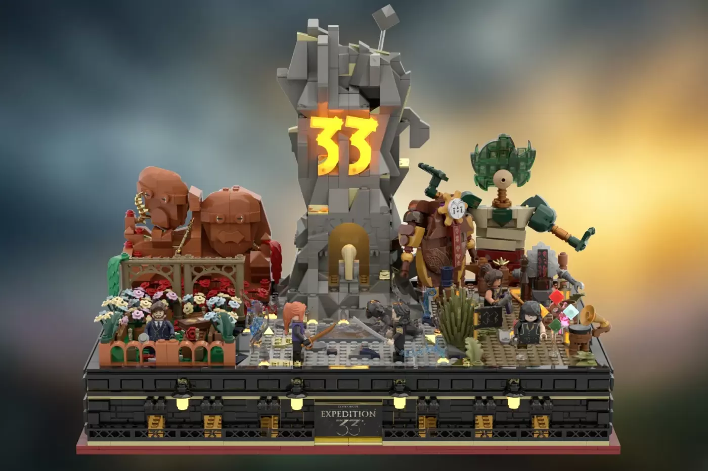 Clair Obscur: Expedition 33 - Uma Aventura LEGO® da Belle Époque à Espera de Apoio