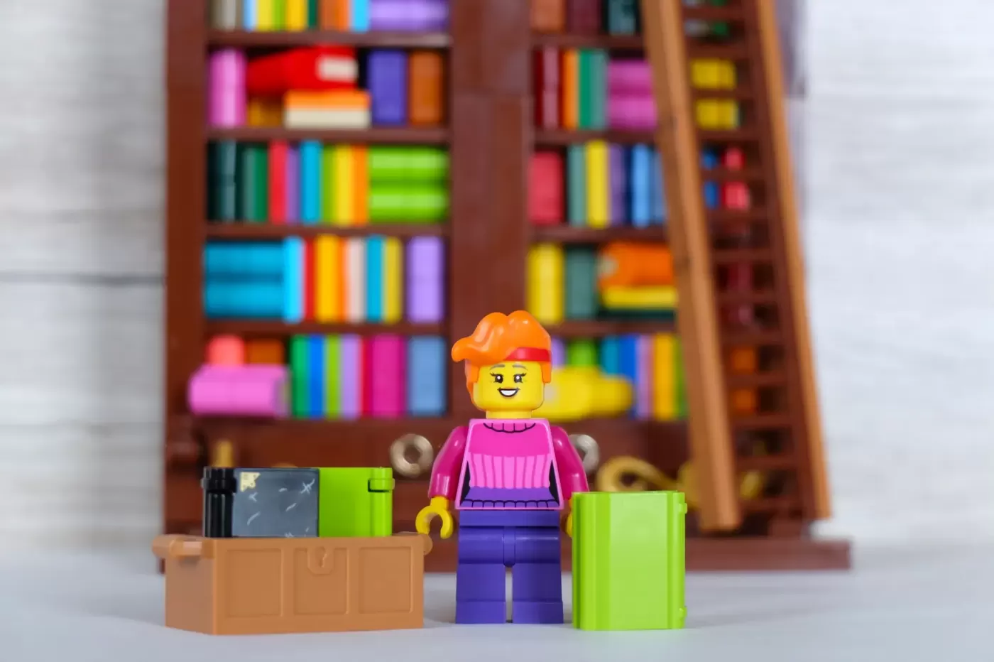 Cozy LEGO® Ideas Lighted Little Library Hits 10,000 Supporters (10000) — cozy lego ideas lighted little library hits suppo…