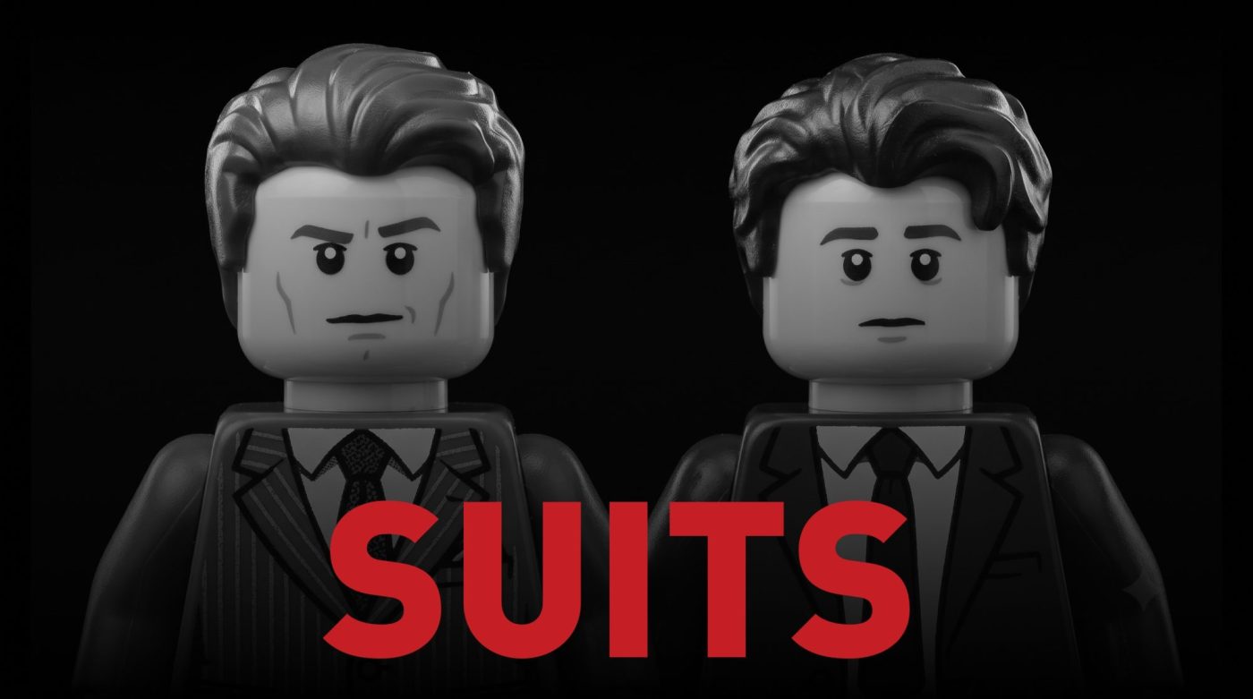 This Suits Fan Just Built Harvey Specter's Office in LEGO®, And It's Almost as Slick as He Is