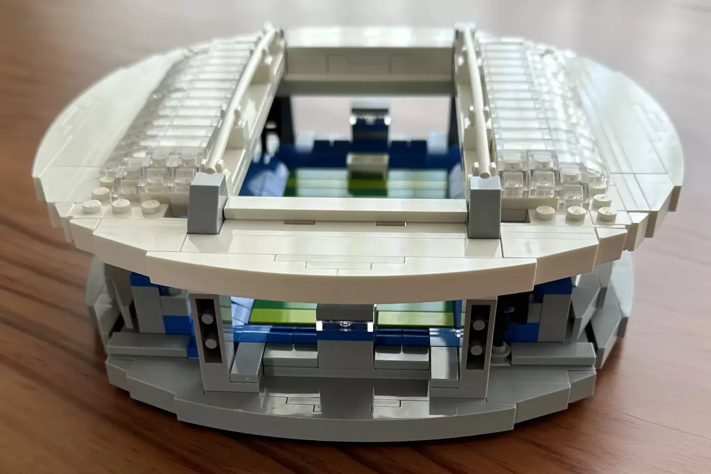 Dragon's Den: FC Porto Fan Creates Stunning LEGO® Estádio Do Dragão — build progress