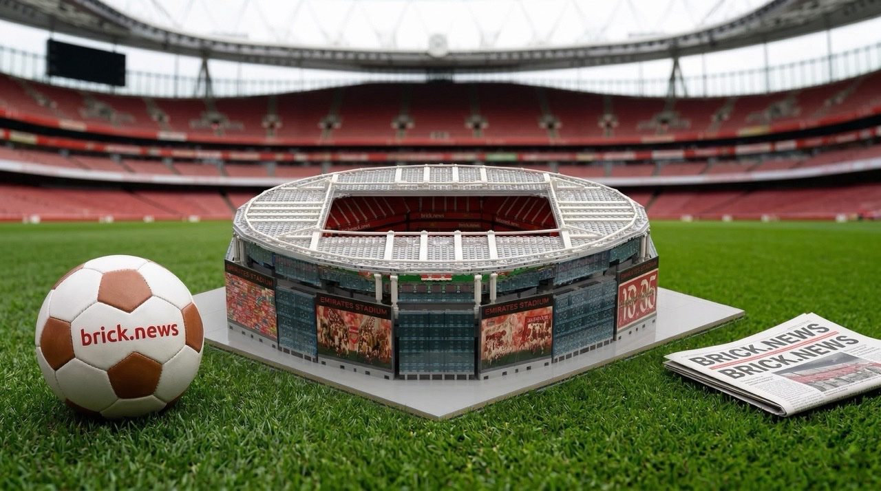 LEGO® Emirates Stadium: o estádio do Arsenal em 4983 peças ruma à revisão oficial