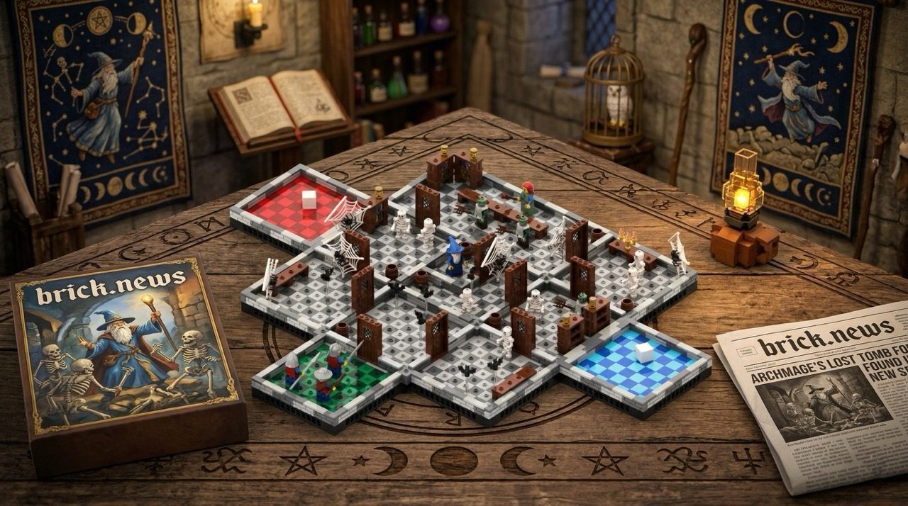 LEGO® Majisto Board Game Hits 10K Support on Ideas Platform