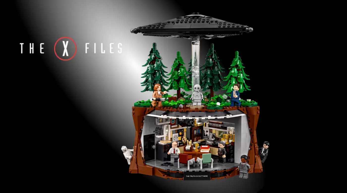 LEGO® Ideas 21369 The X-Files - a verdade está mesmo aí fora, agora em tijolos