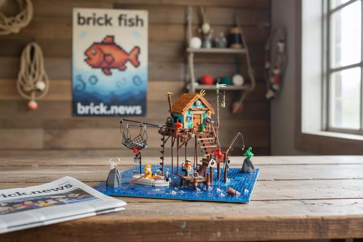 Stilt House: a nova casa palafita em LEGO® do criador do A-Frame Cabin