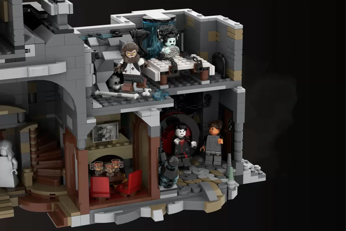 Frankenstein Manor - Universal Monsters Get the LEGO® Treatment They Deserve , frankenstein manor universal monsters get t…
