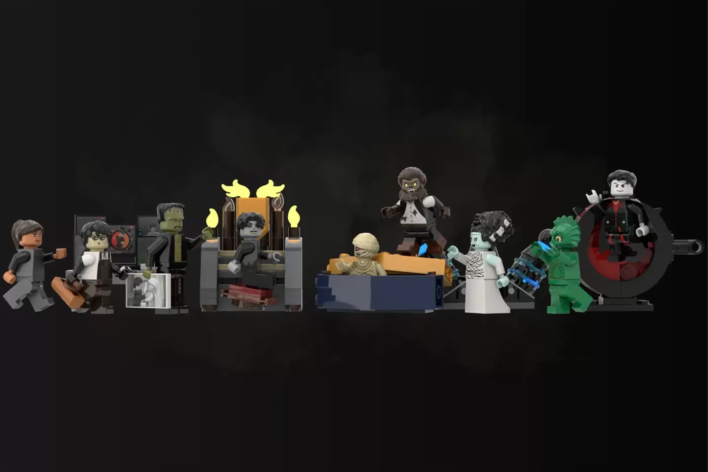 Frankenstein Manor - Universal Monsters Get the LEGO® Treatment They Deserve ,  frankenstein manor universal monsters get t…