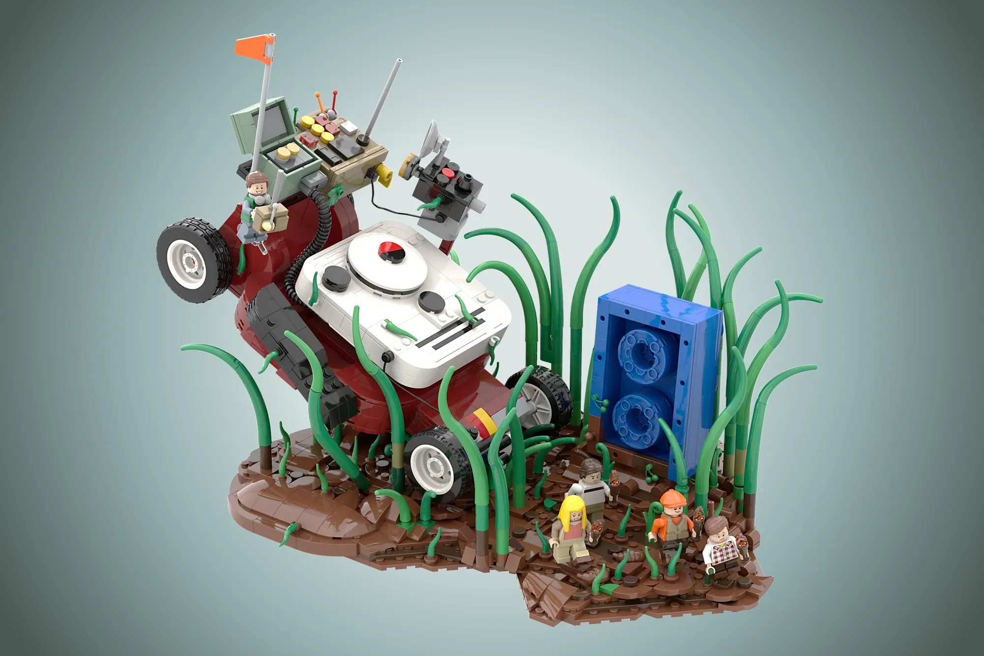 Honey, I Shrunk the Kids Hits 10,000 on LEGO® Ideas - Now With a Menacing Lawnmower