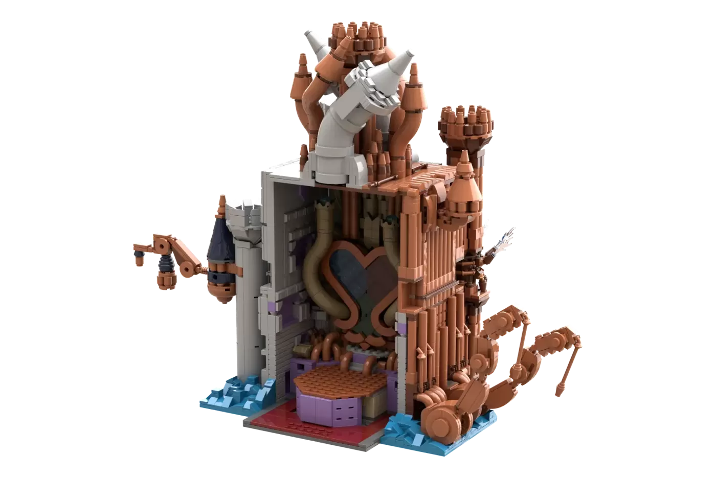 Kingdom Hearts Hollow Bastion Reaches 10,000 Supporters on LEGO® Ideas (10000) ,  contents