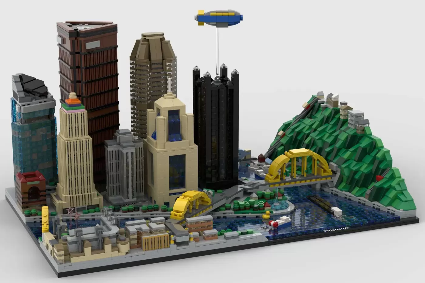 LEGO® Architecture Pittsburgh Set Reaches 10K Support on Ideas Platform — brick.news