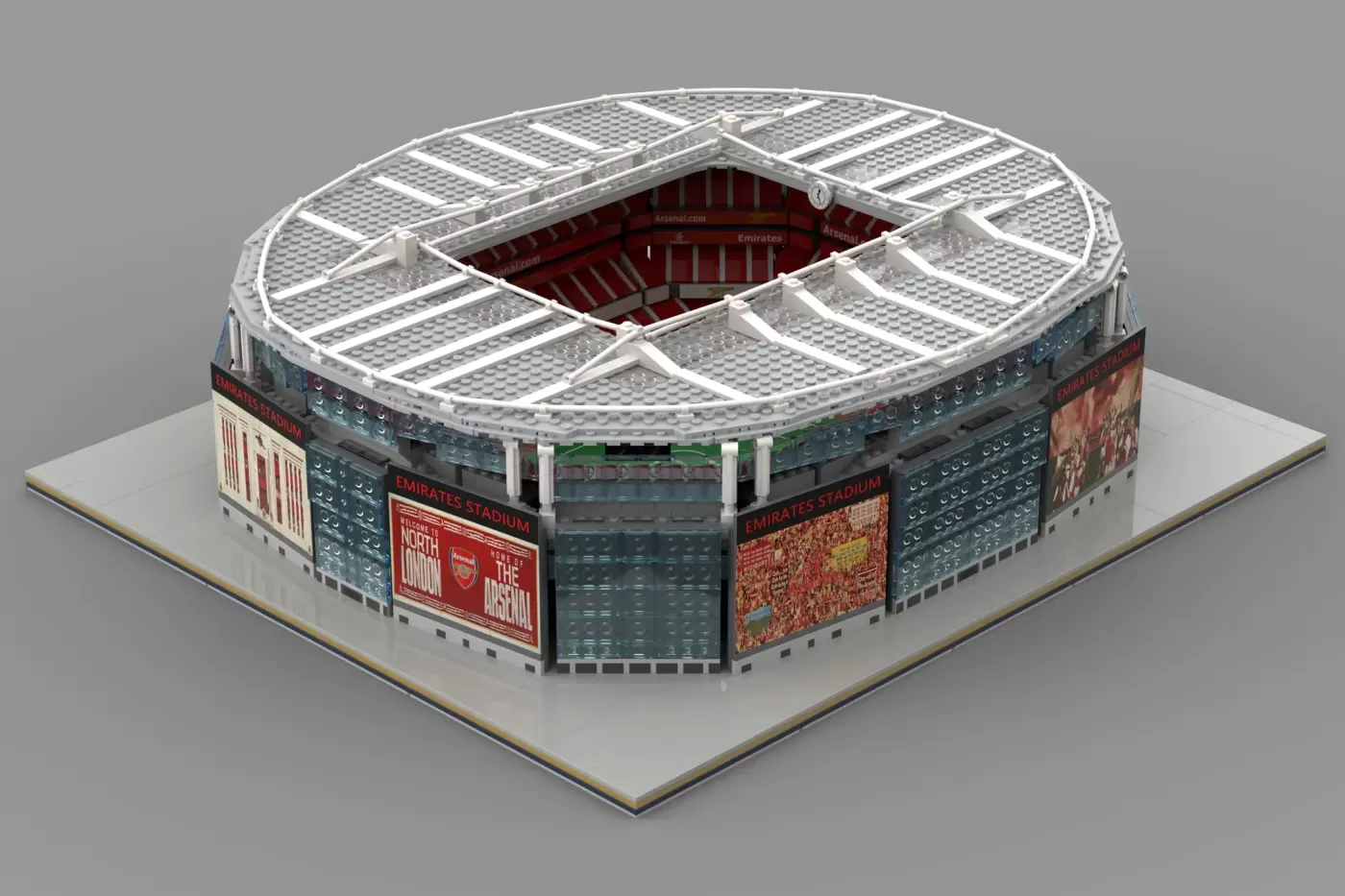 LEGO® Emirates Stadium Hits 10,000 Supporters on Ideas Platform (10000) , brick.news