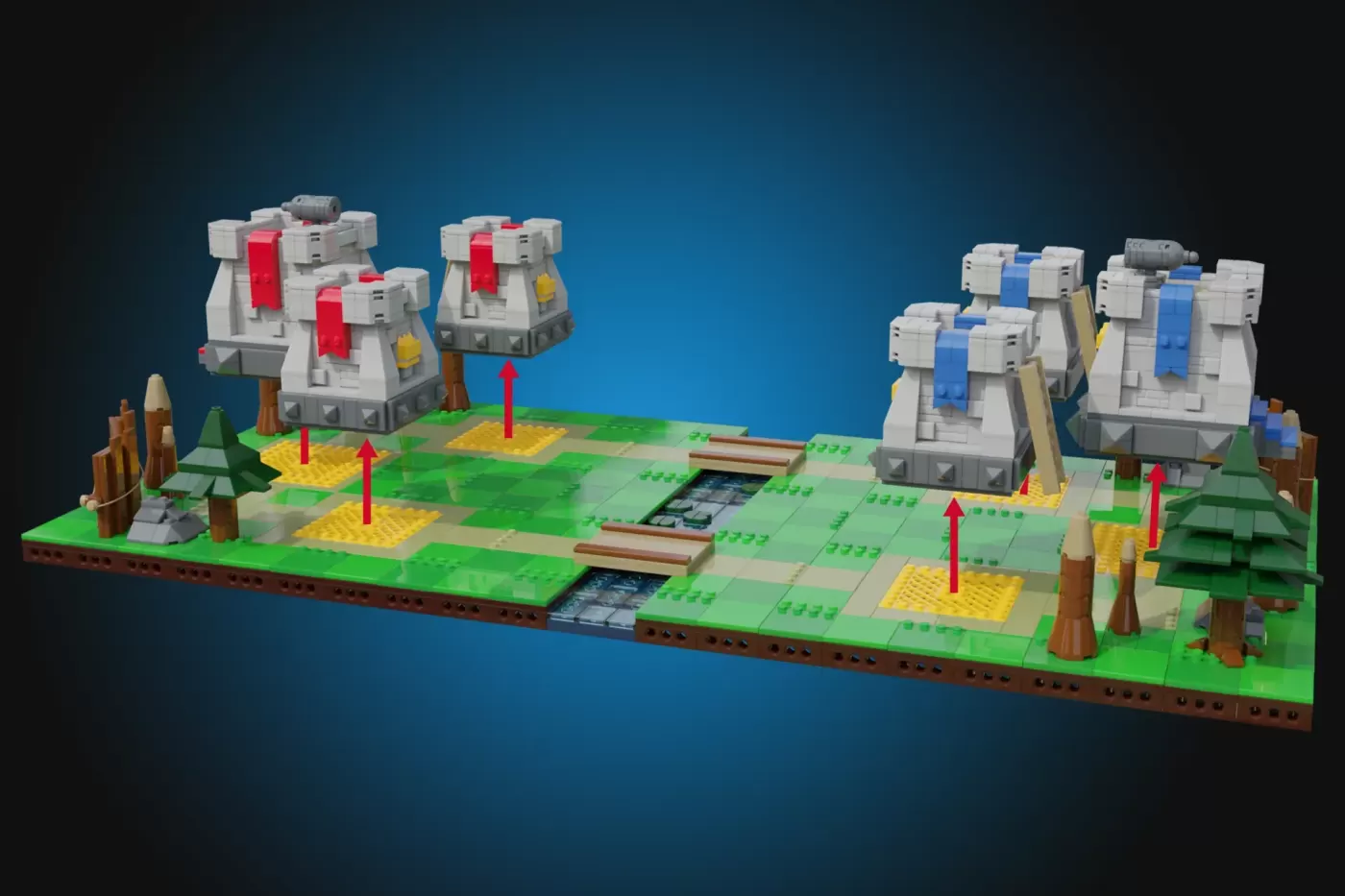 LEGO® Ideas Clash Royale Arena Set Reaches 10K Support and Enters Official Review ,  detail view