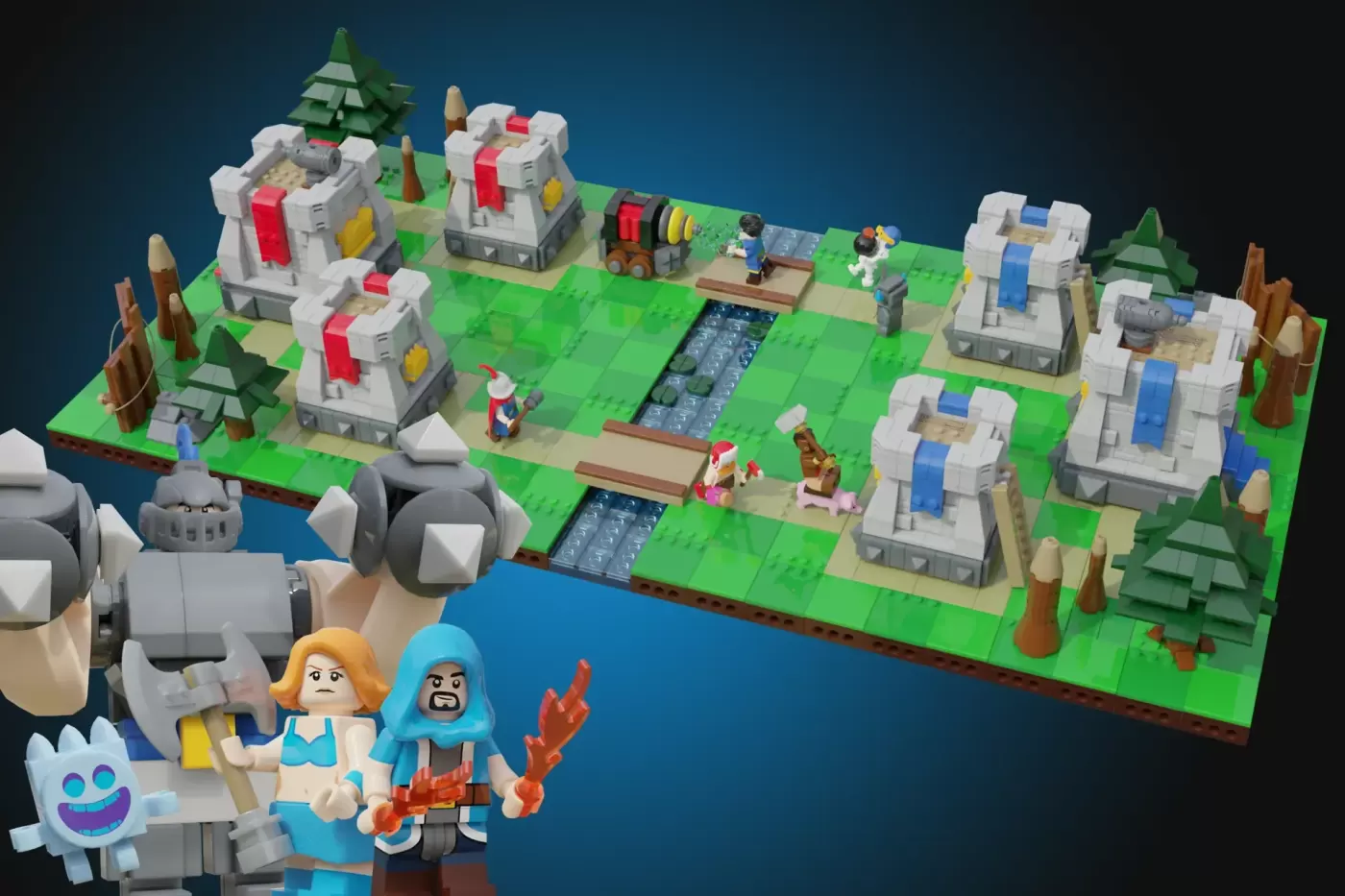 LEGO® Ideas Clash Royale Arena Set Reaches 10K Support and Enters Official Review