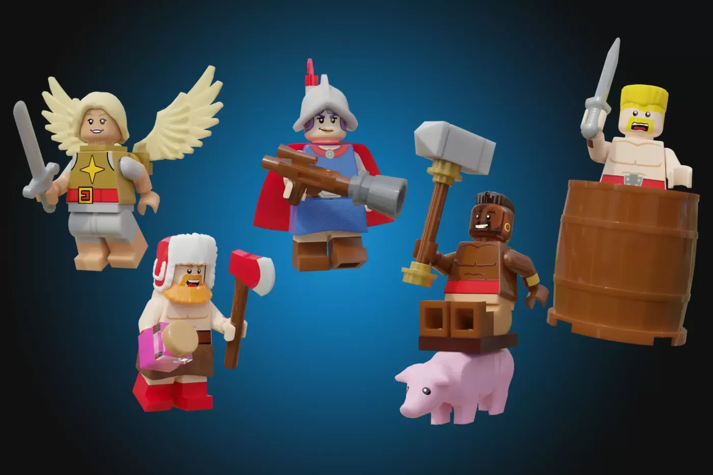 LEGO® Ideas Clash Royale Arena Set Reaches 10K Support and Enters Official Review ,  build progress