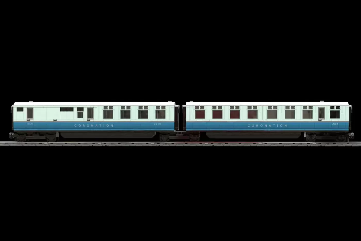 LEGO® Ideas Mallard Steam Train Project Reaches 10,000 Supporters (10000) — detail view