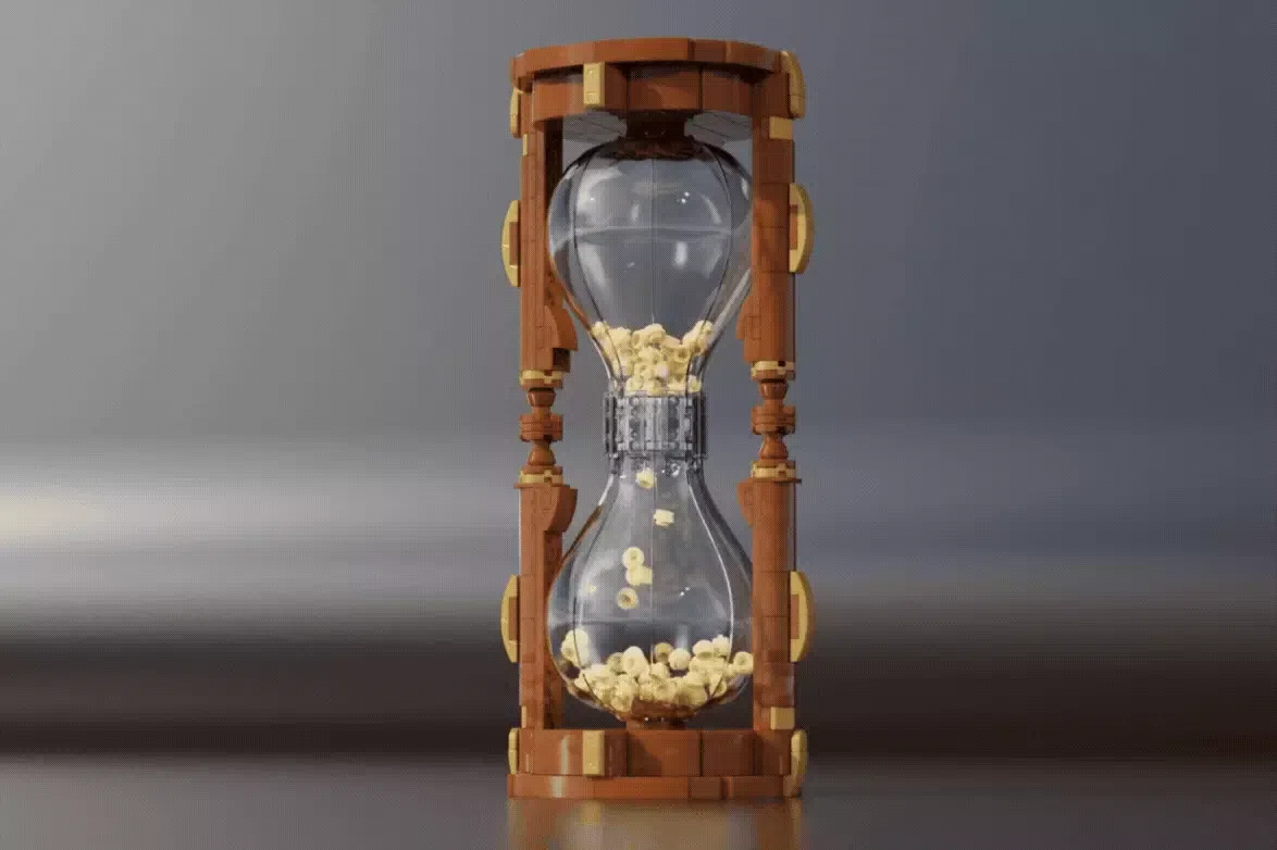 LEGO® Ideas Ornate Hourglass: uma ampulheta a sério feita de tijolos ruma à revisão