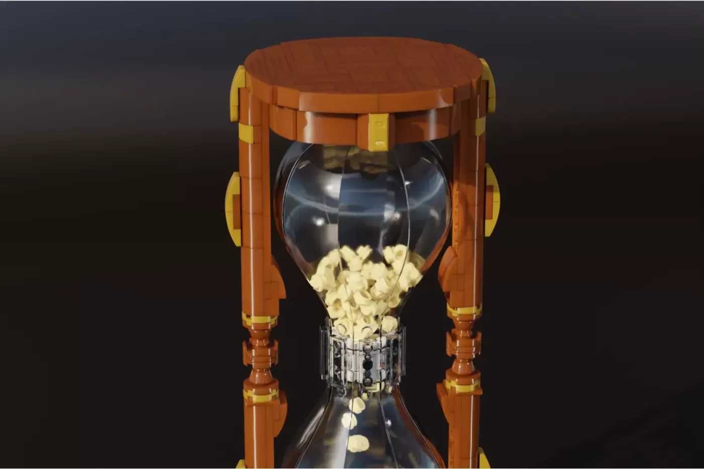 LEGO® Ideas Ornate Hourglass Reaches 10K Support and Heads to Review , side view