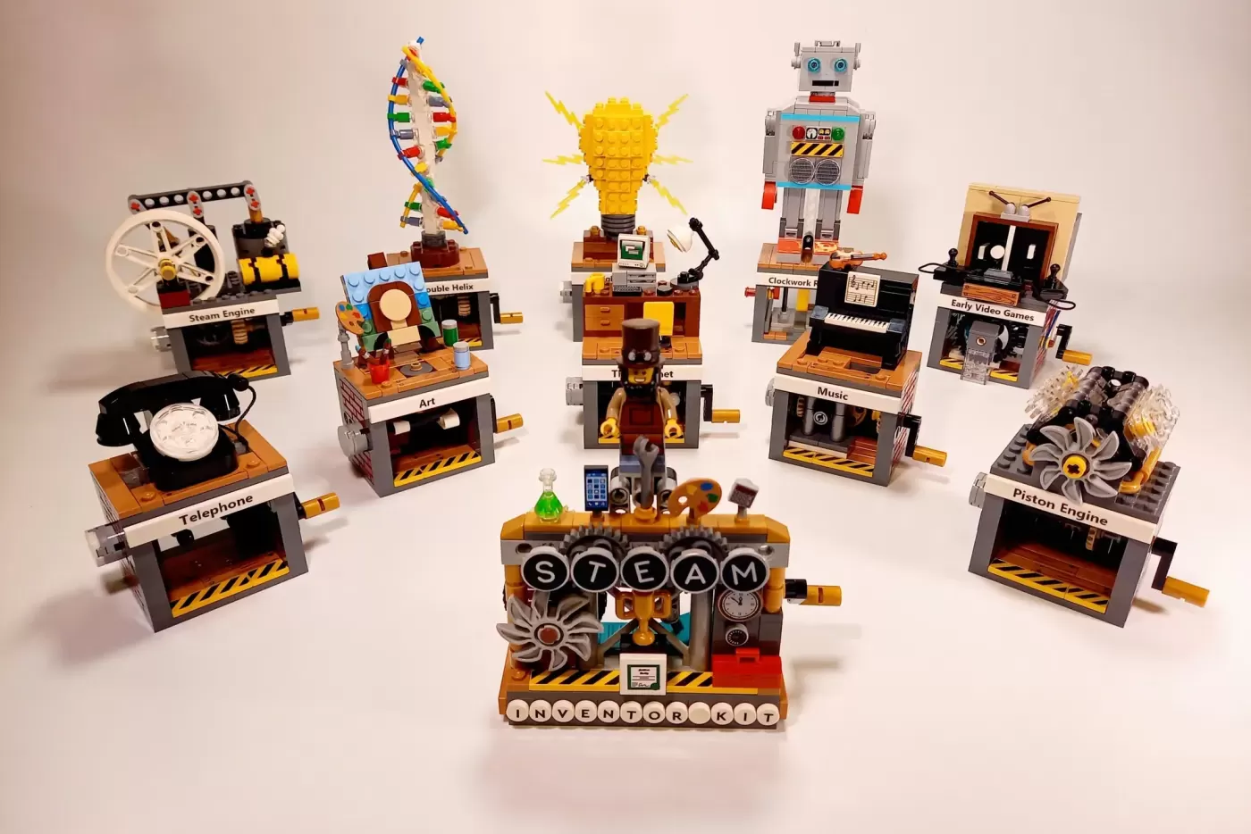 LEGO® Ideas STEAM Inventor Kit Reaches 10,000 Supporters with 11 Working Mechanisms (10000) — brick.news