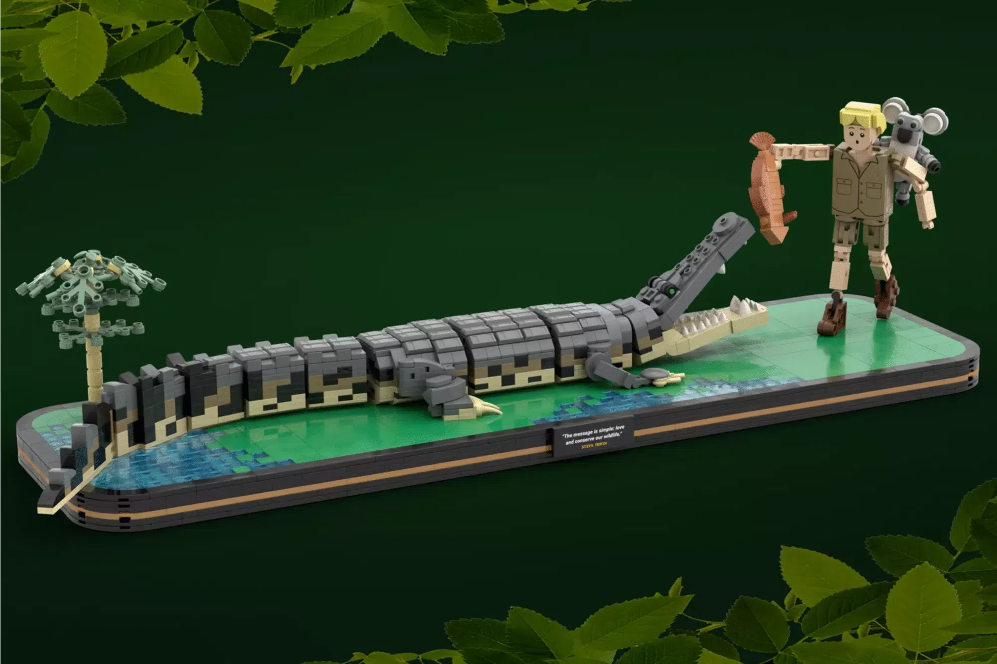 LEGO® Ideas Steve Irwin Crocodile Hunter: tributo em tijolos ao caçador de crocodilos