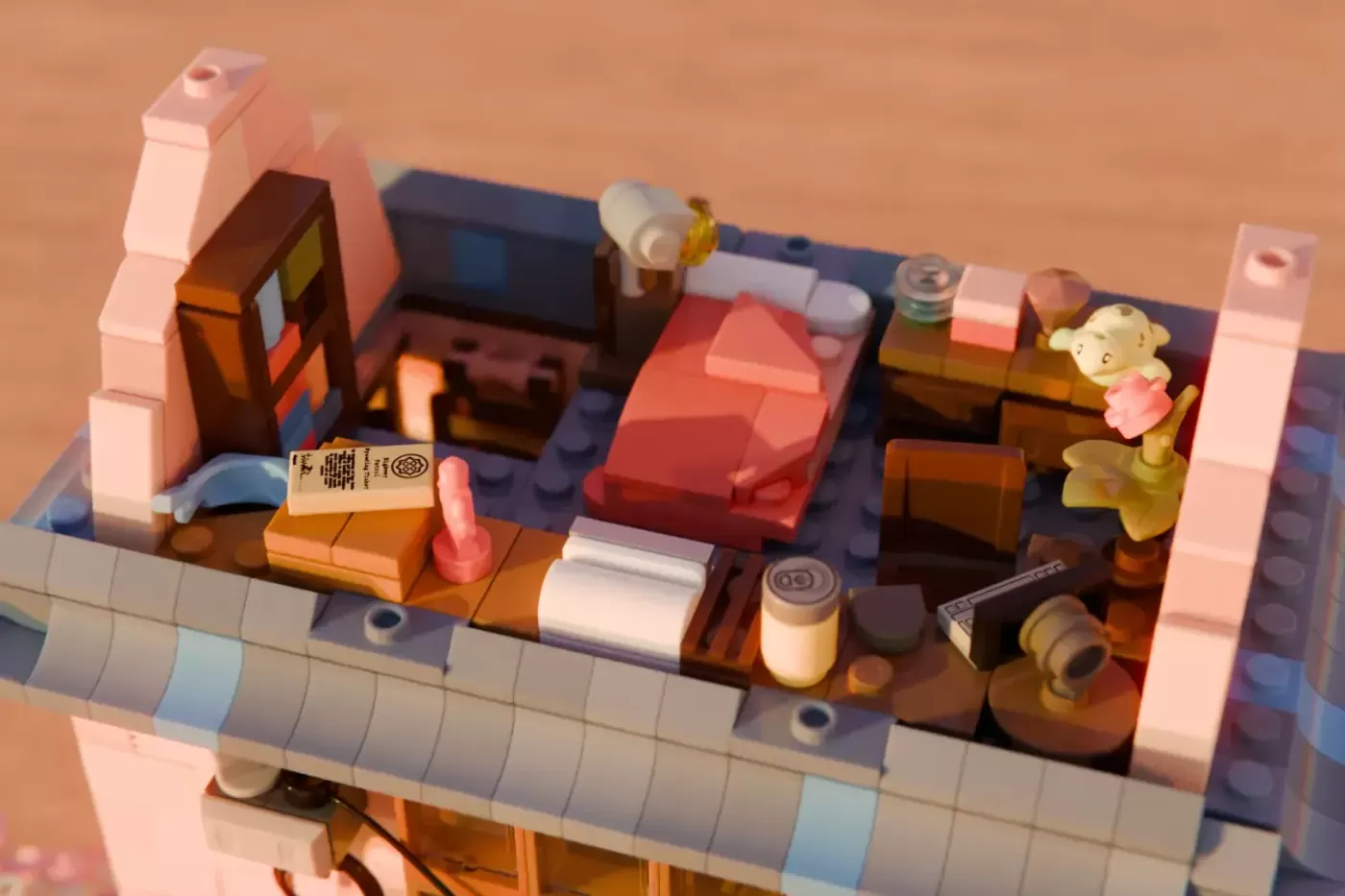 LEGO® Ideas Tekeshi Townhouse Reaches 10K Supporters, Heads to Review — detail view