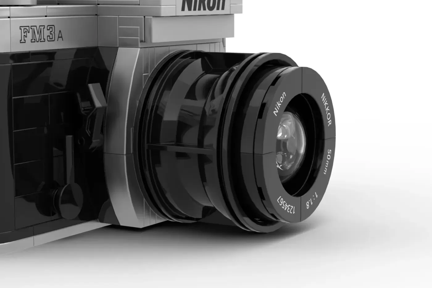 LEGO® Nikon Camera Idea Reaches 10,000 Supporters - Film Photography Gets the Brick Treatment (10000) , close-up