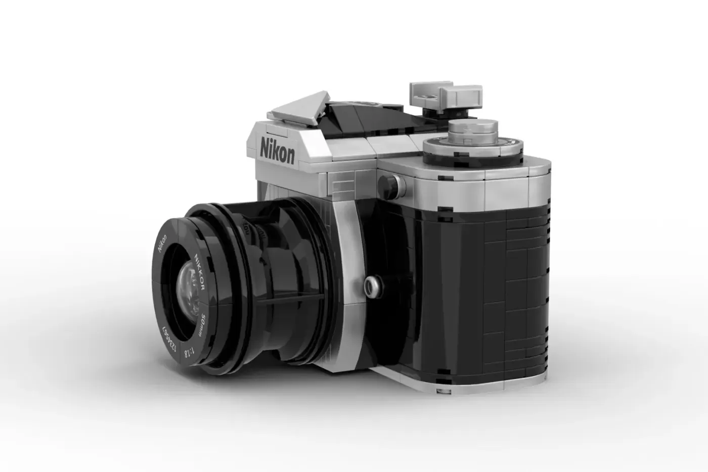 LEGO® Nikon Camera Idea Reaches 10,000 Supporters - Film Photography Gets the Brick Treatment (10000) , close-up
