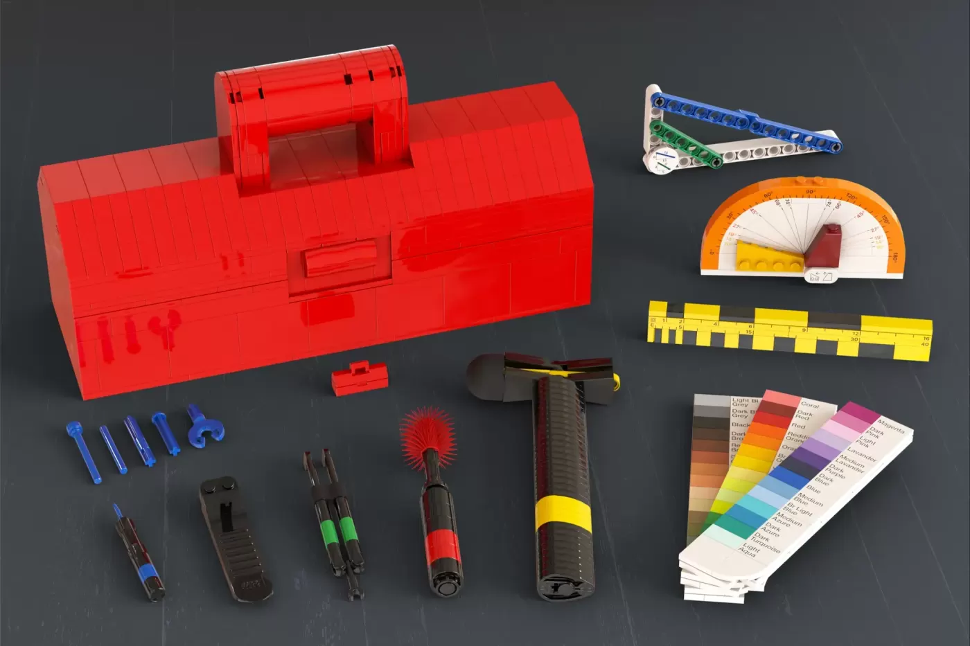 LEGO Builder Toolbox: a caixa de ferramentas em tijolos que todo o construtor sonha ter