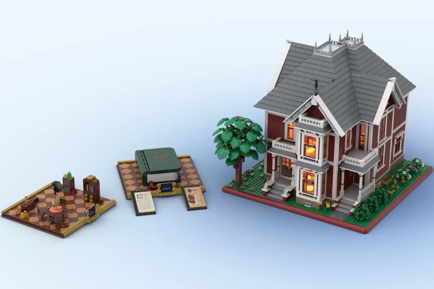 LEGO® Ideas Charmed Halliwell Manor Reaches 10K Supporters ,  brick.news