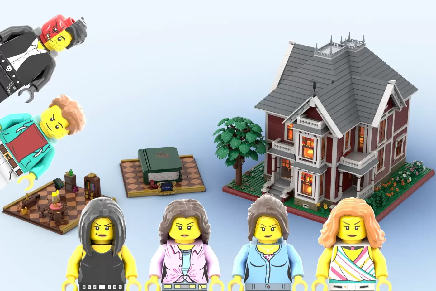 LEGO® Ideas Charmed Halliwell Manor Reaches 10K Supporters