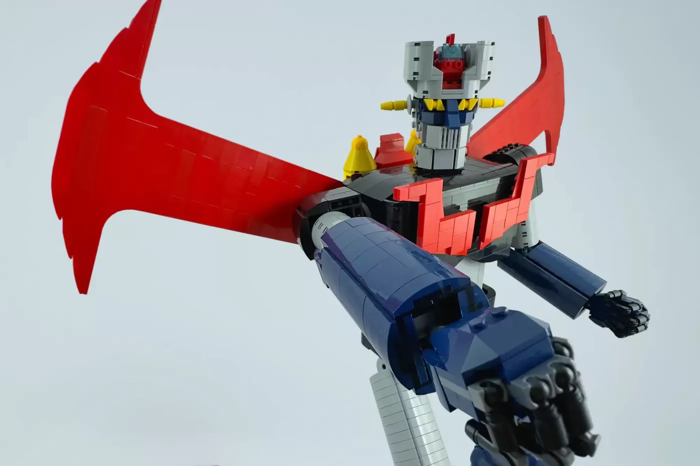 Mazinger Z LEGO® Ideas Project Brings 3,210-Piece Mecha Giant to Life (3210) ,  detail view