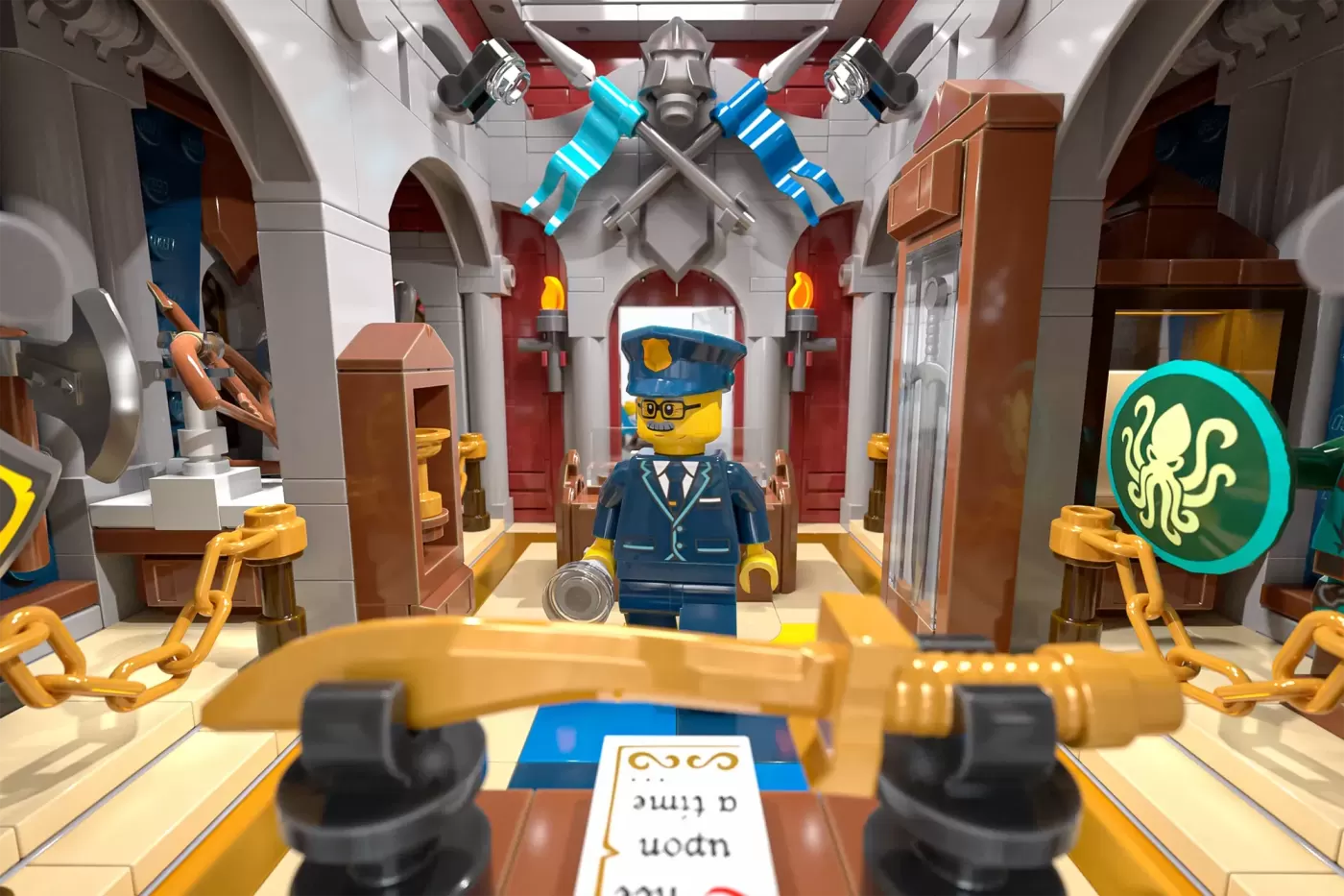 Medieval Museum em LEGO® Ideas - o museu de 2562 peças que expõe os cavaleiros do Castle — medieval museum legor ideas mus…